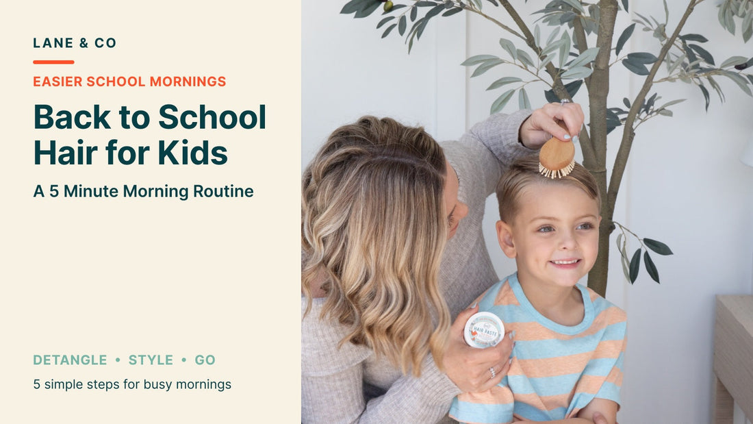 Back to School Hair for Kids: A Simple 5 Minute Morning Routine