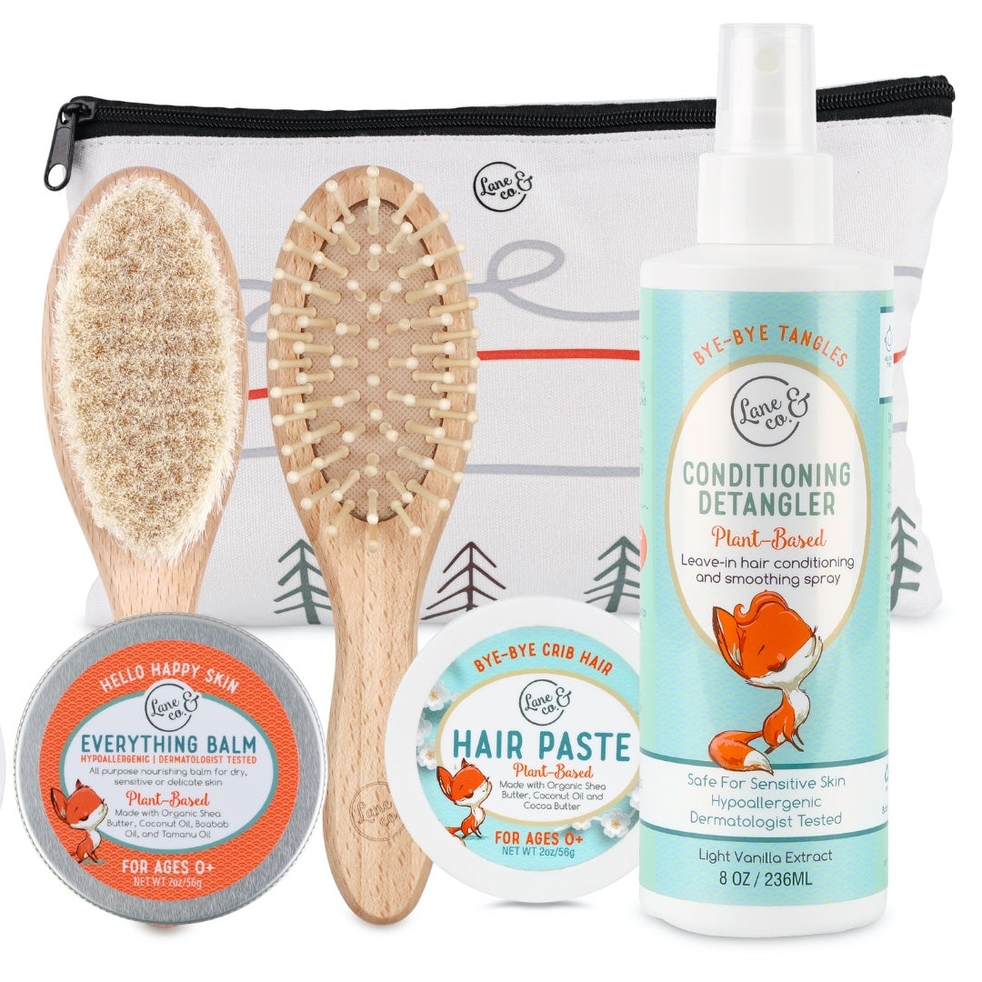 Brush Set + Hair Paste + Detangler + Everything Balm