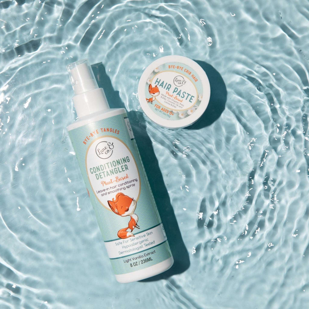 Kids Hair Paste + Conditioning Detangler Spray - Lane & Co