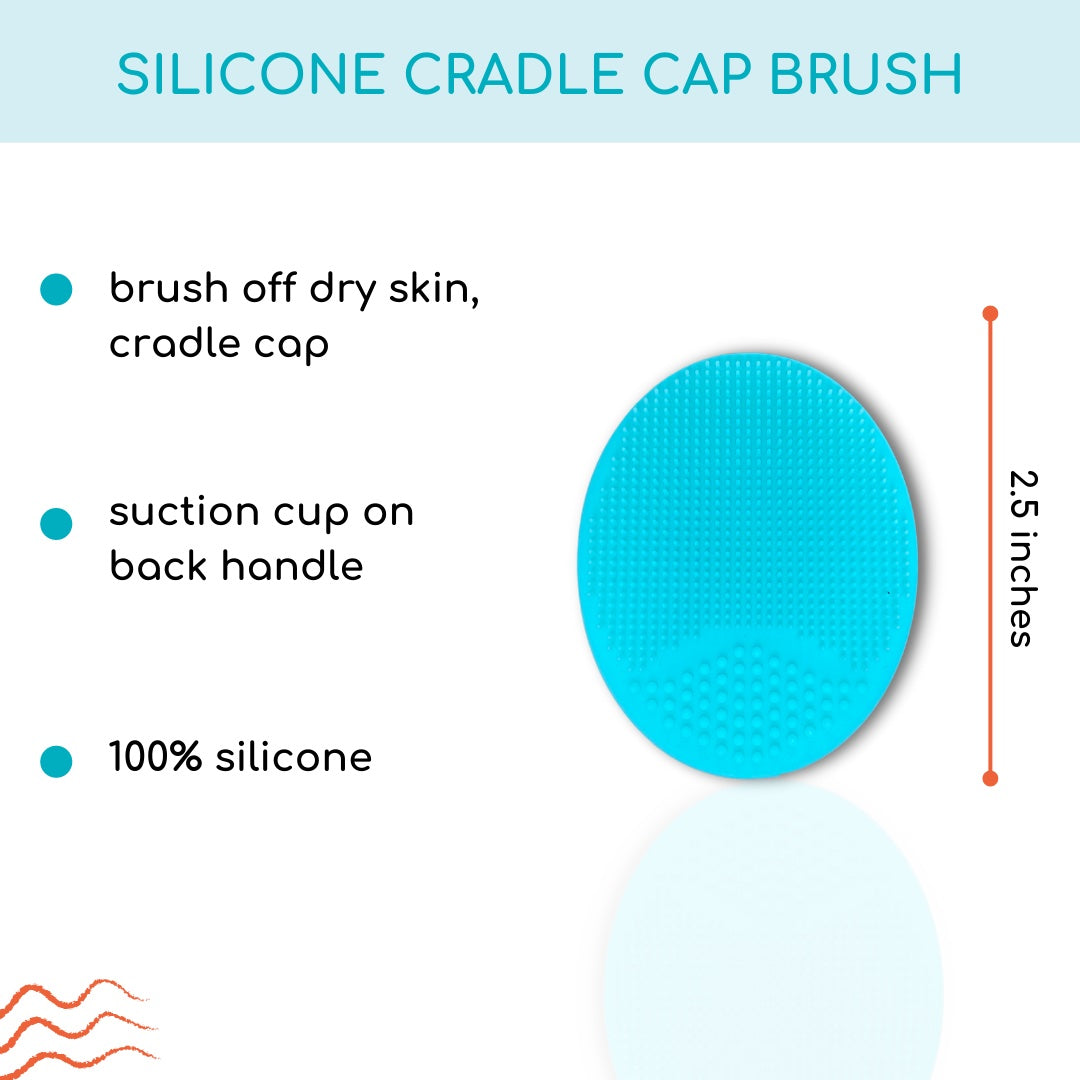 Baby / Toddler Hair Brush Set With Soft Hairbrush, Hard Bristle Brush & Cradle Cap Brush - Lane & Co